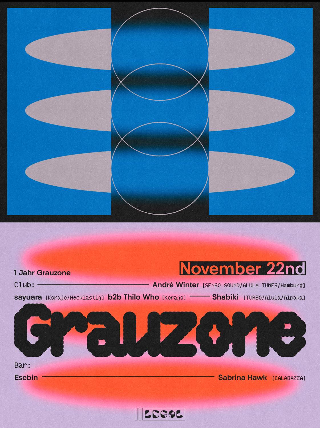 Grauzone W./ Andrè Winter, Sayuara, Shabiki, Thilo Who, Sabrina Hawk, Esebin
