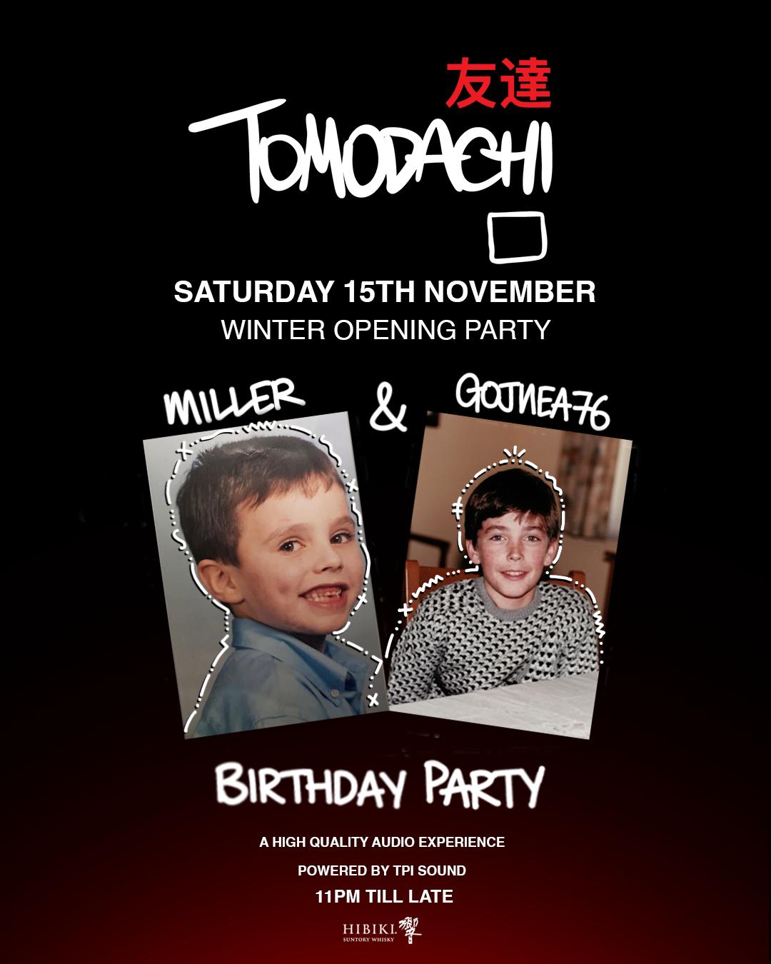 Tomodachi Winter Opening Party