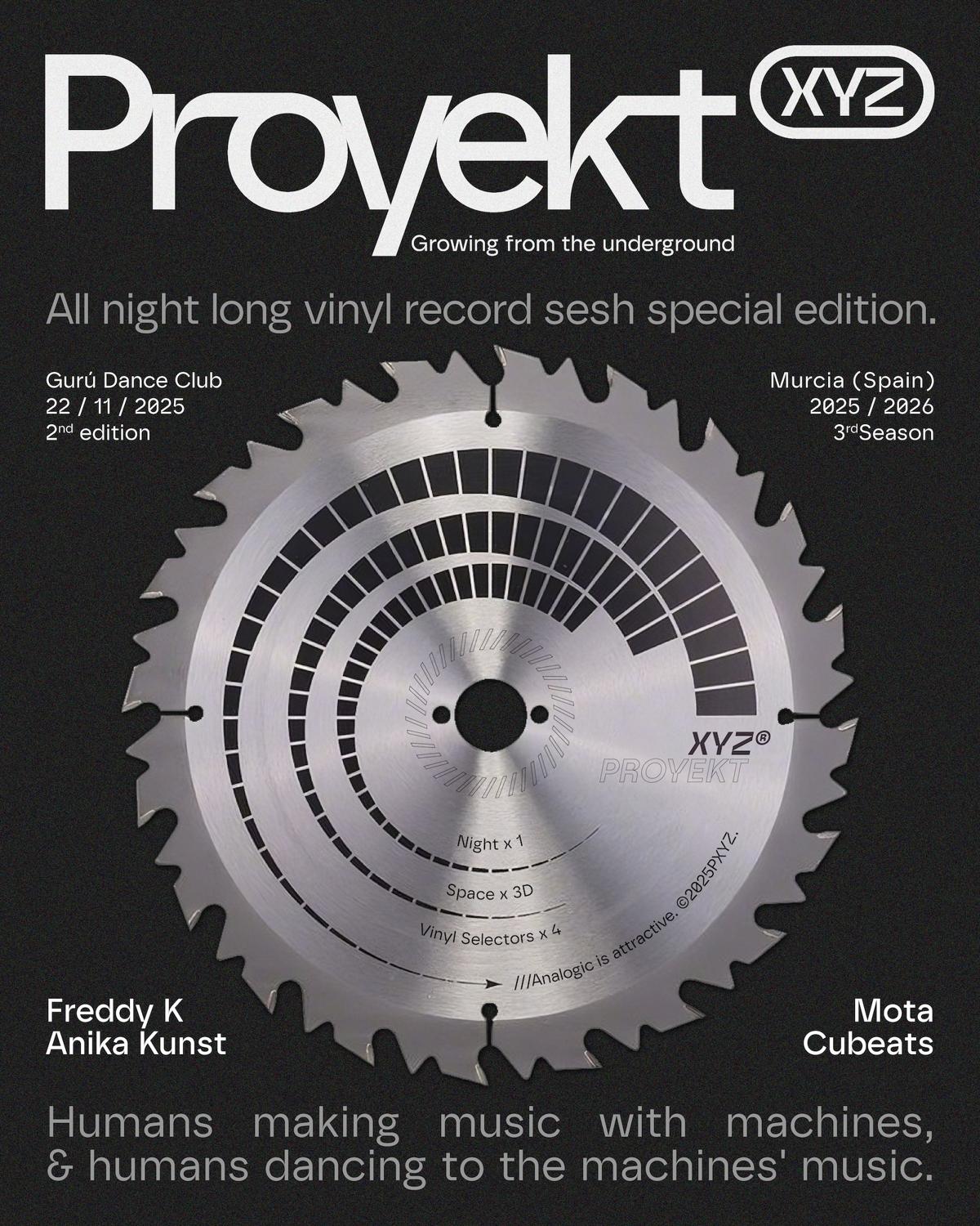 Proyekt Xyz With Freedy K & Anika Kunst