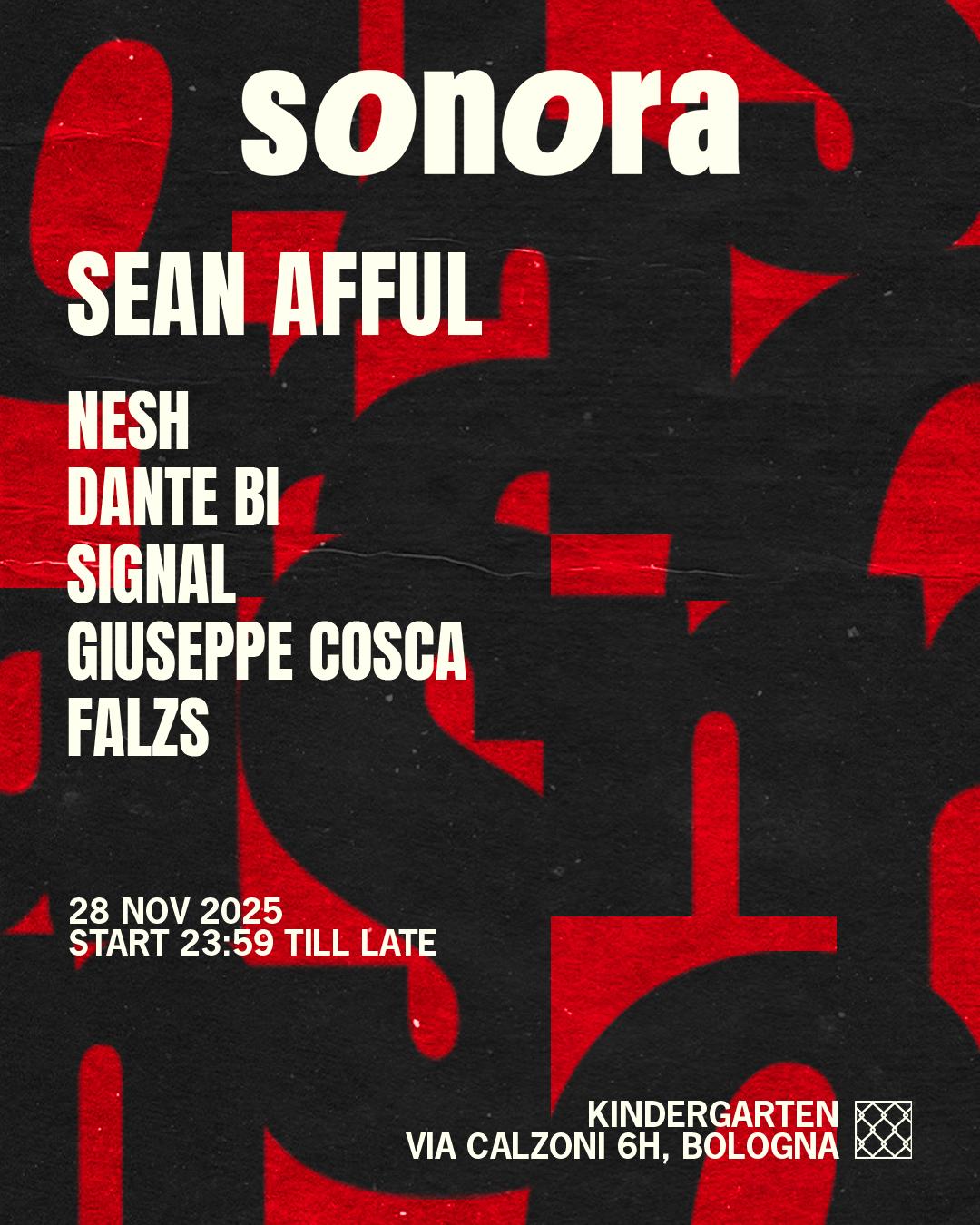 Sonora Pres. Sean Afful (Cocoricò Riccione)
