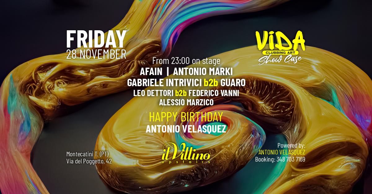 Vida X Antonio Velasquez B-Day