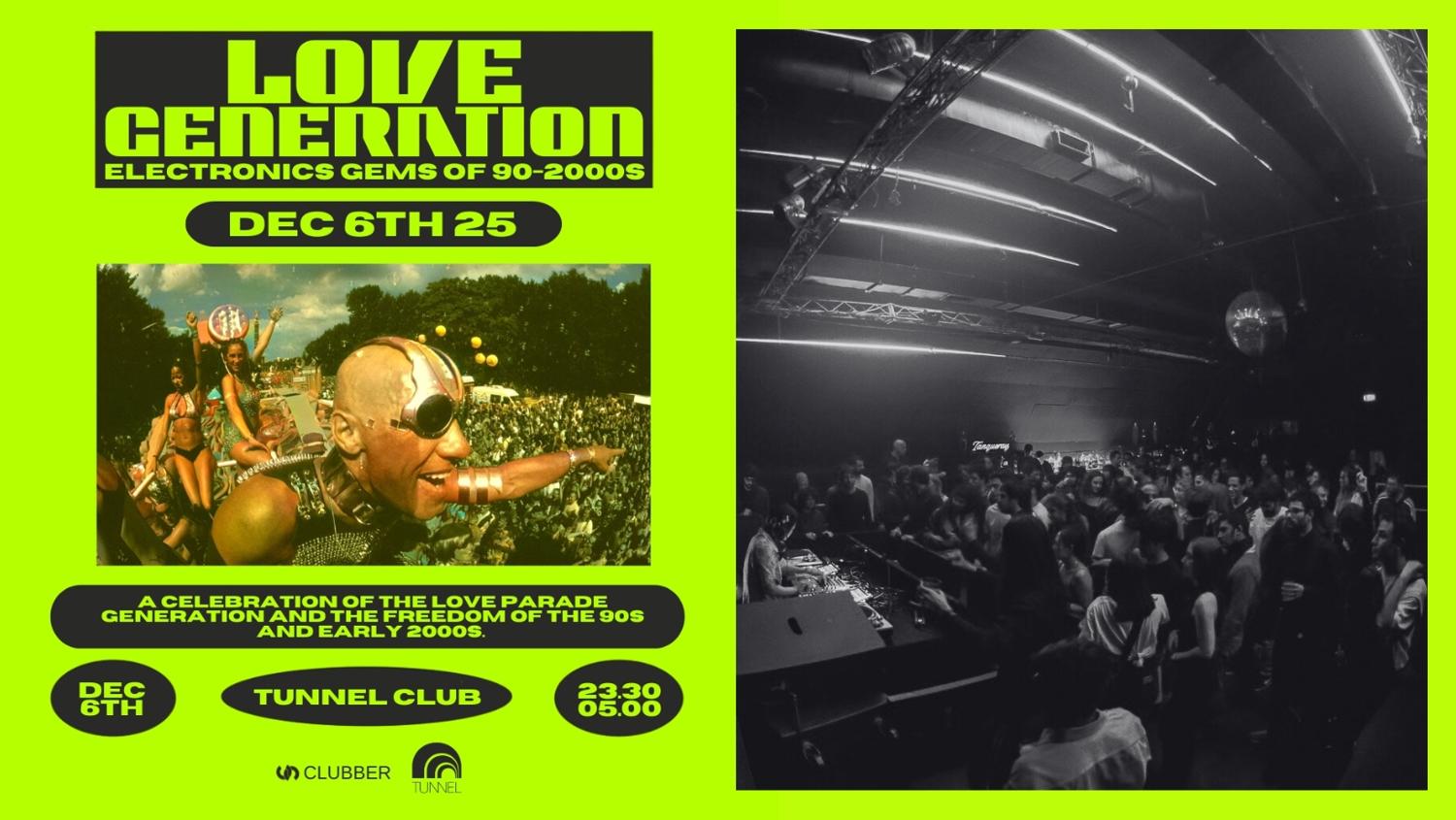 Love Parade Generation: The Celebration Of The Love Parade Gen. Of 90S-2000S Club