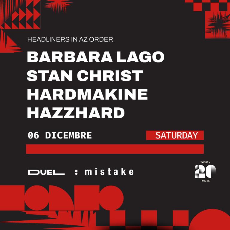 Barbara Lago // Stan Christ // Hardmakine // Hazzhard