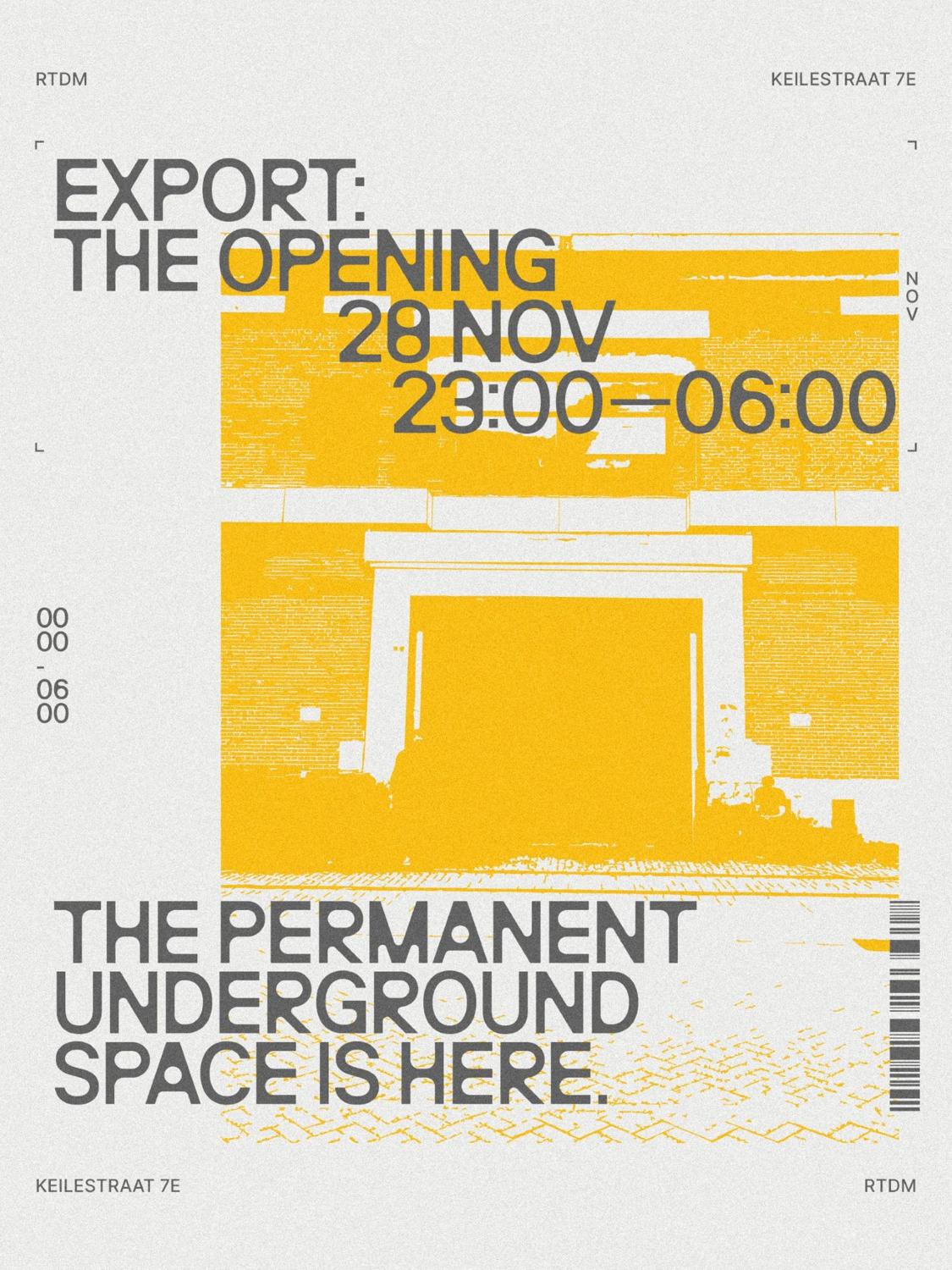 Export: The Opening