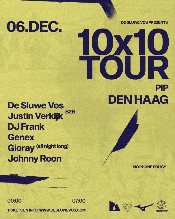 Pip Invites 10X10 Tour By De Sluwe Vos