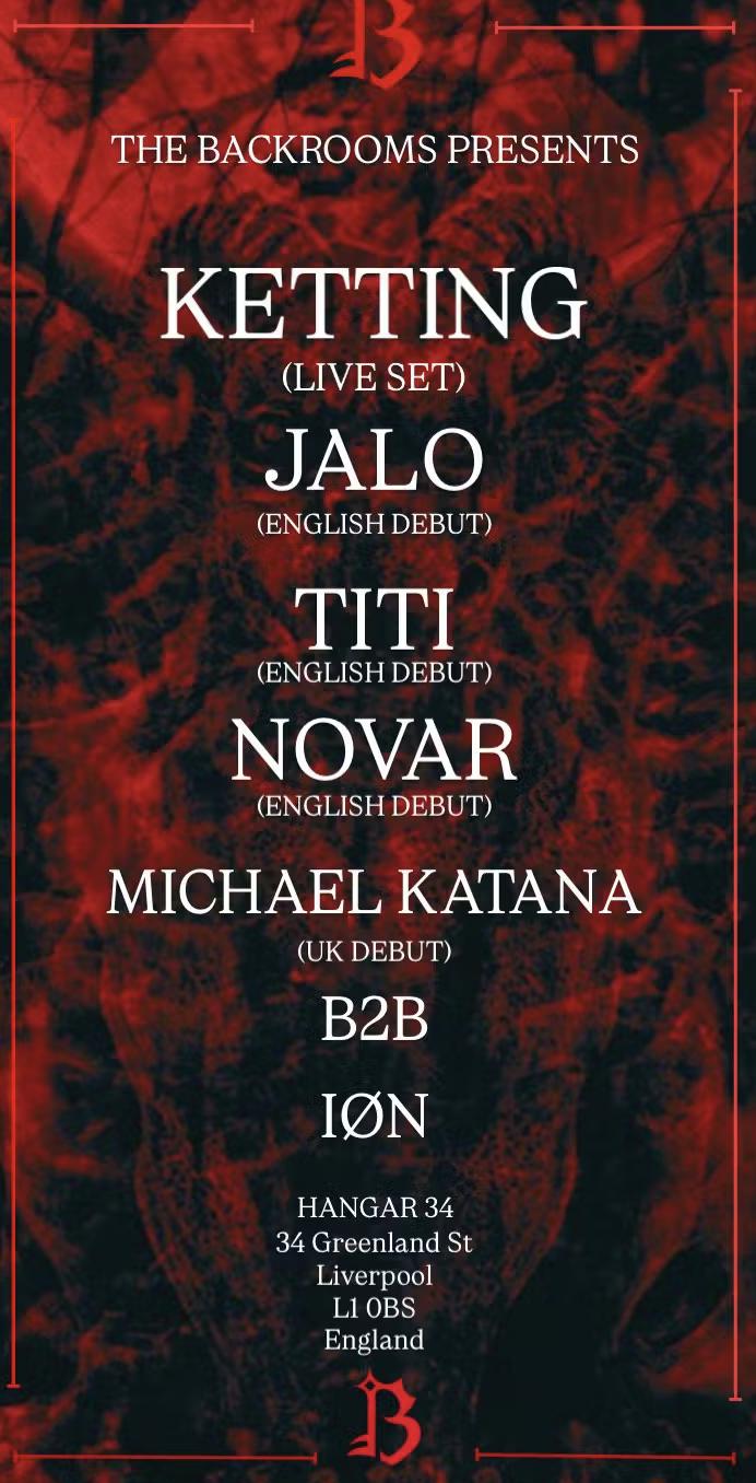 The Backroom Presents: Ketting