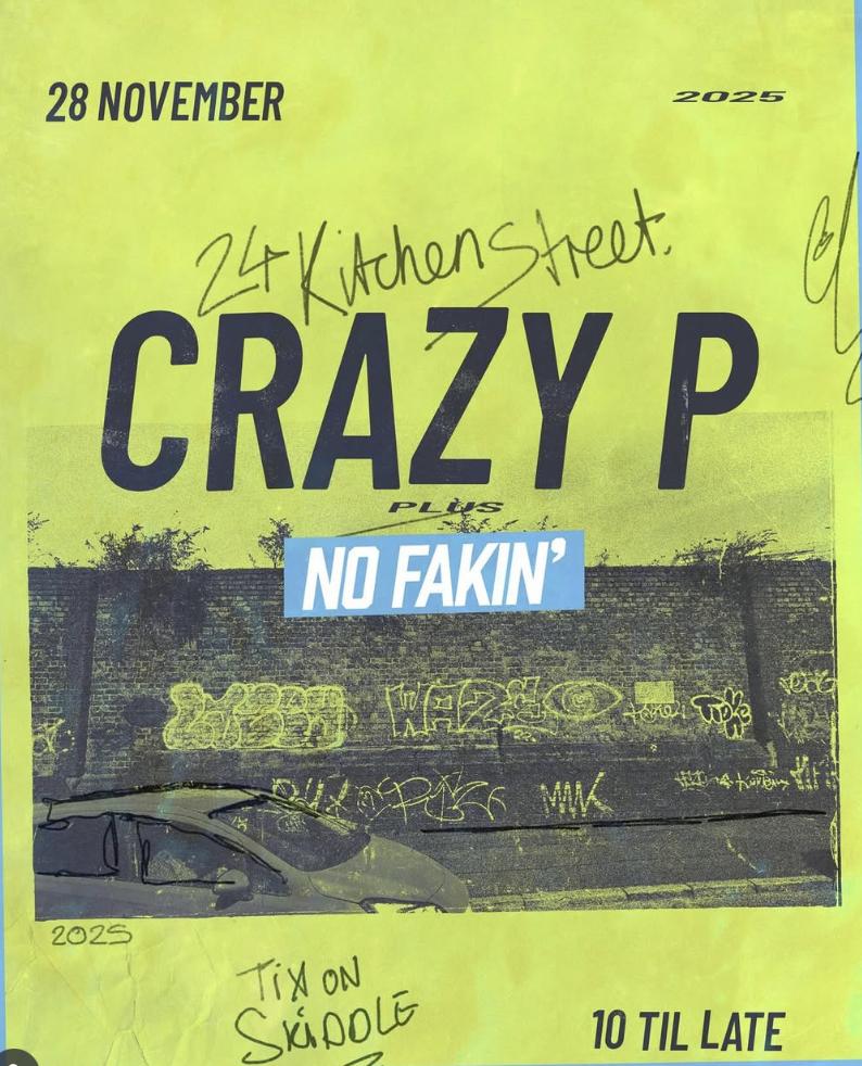 24 Kitchen Street Presents: Crazy P