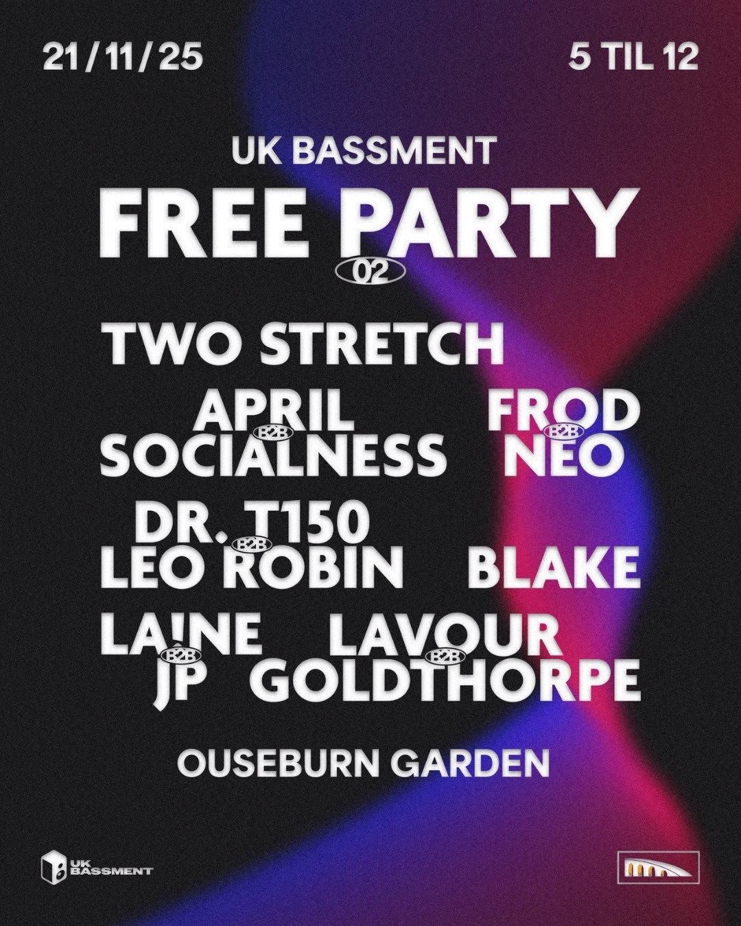 Uk Bassment Free Party 02