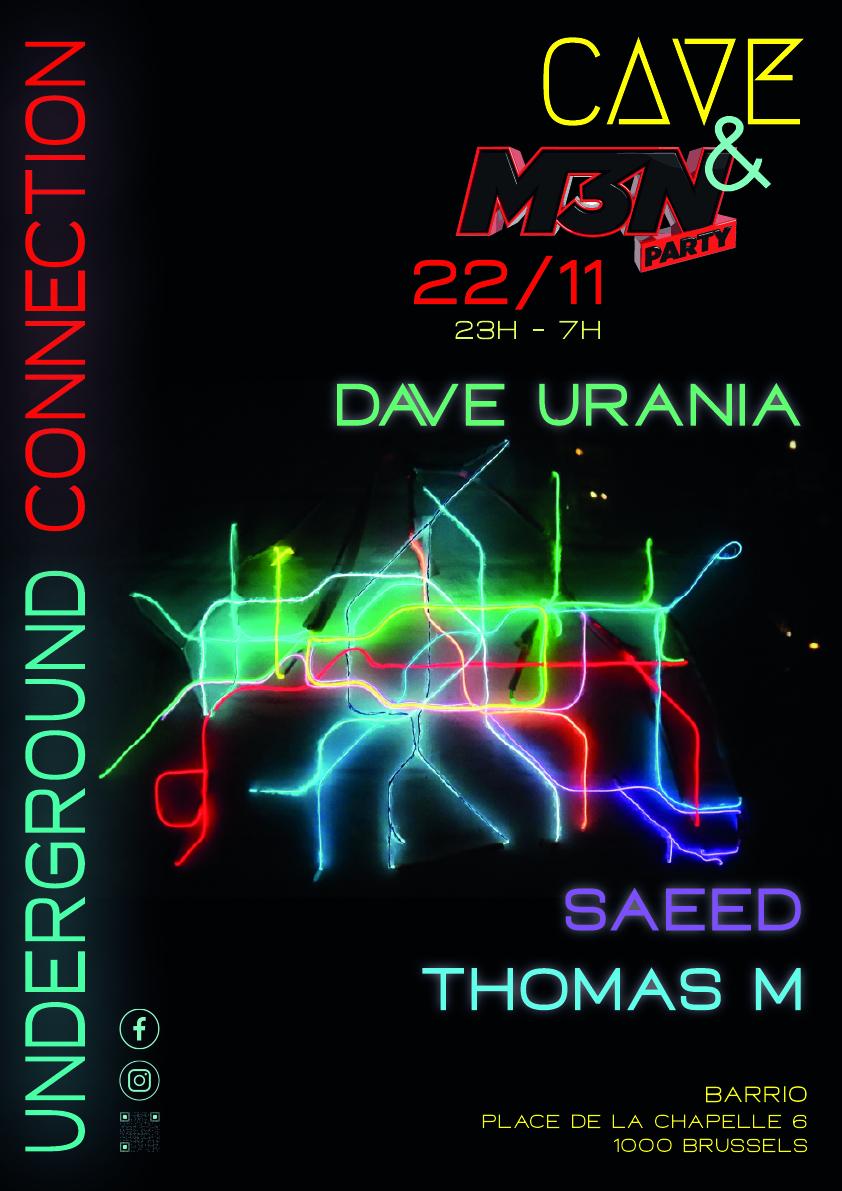 Cave Invites M3N Madrid - Underground Connection