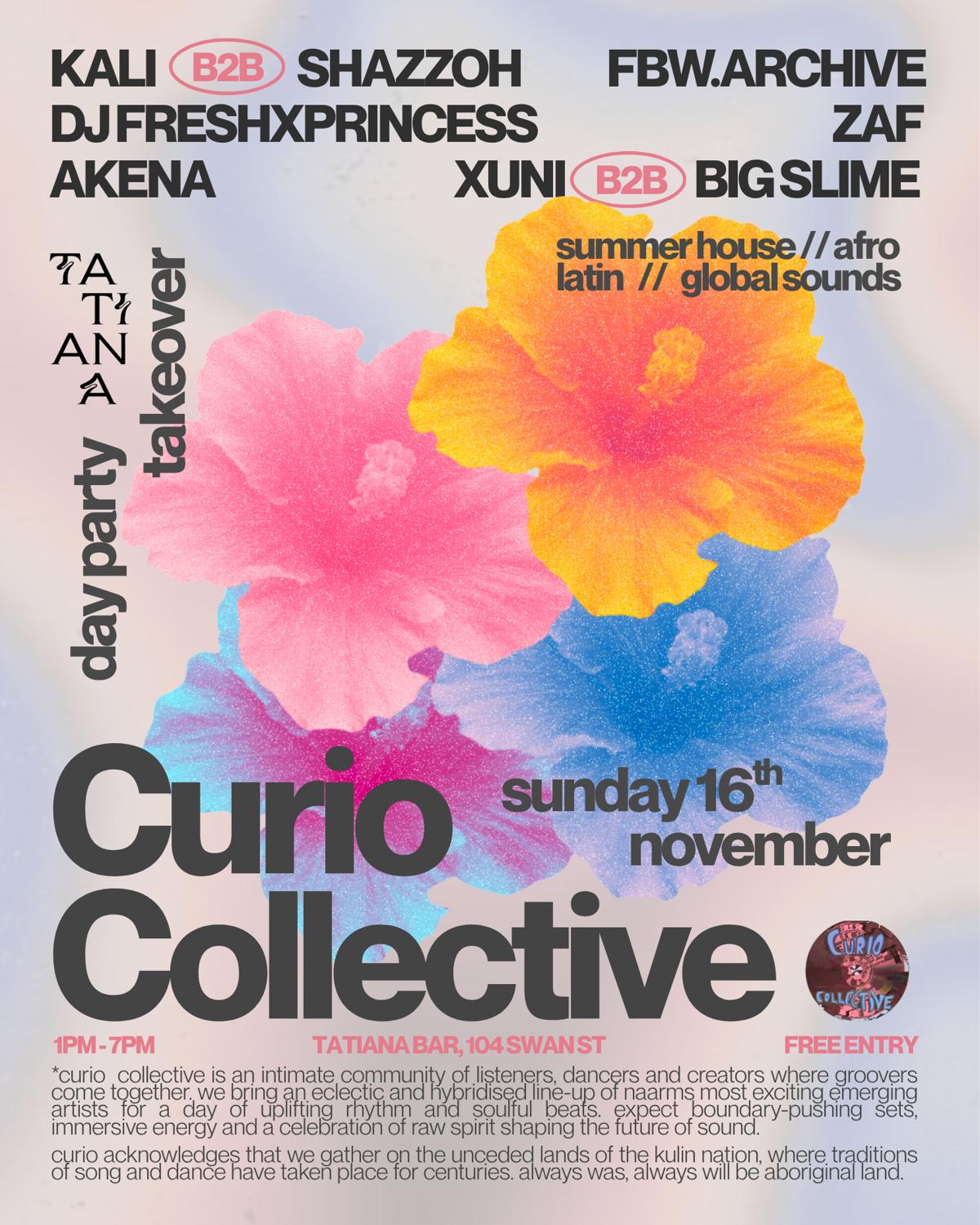 Curio Collective X Lady Tatiana Day Party