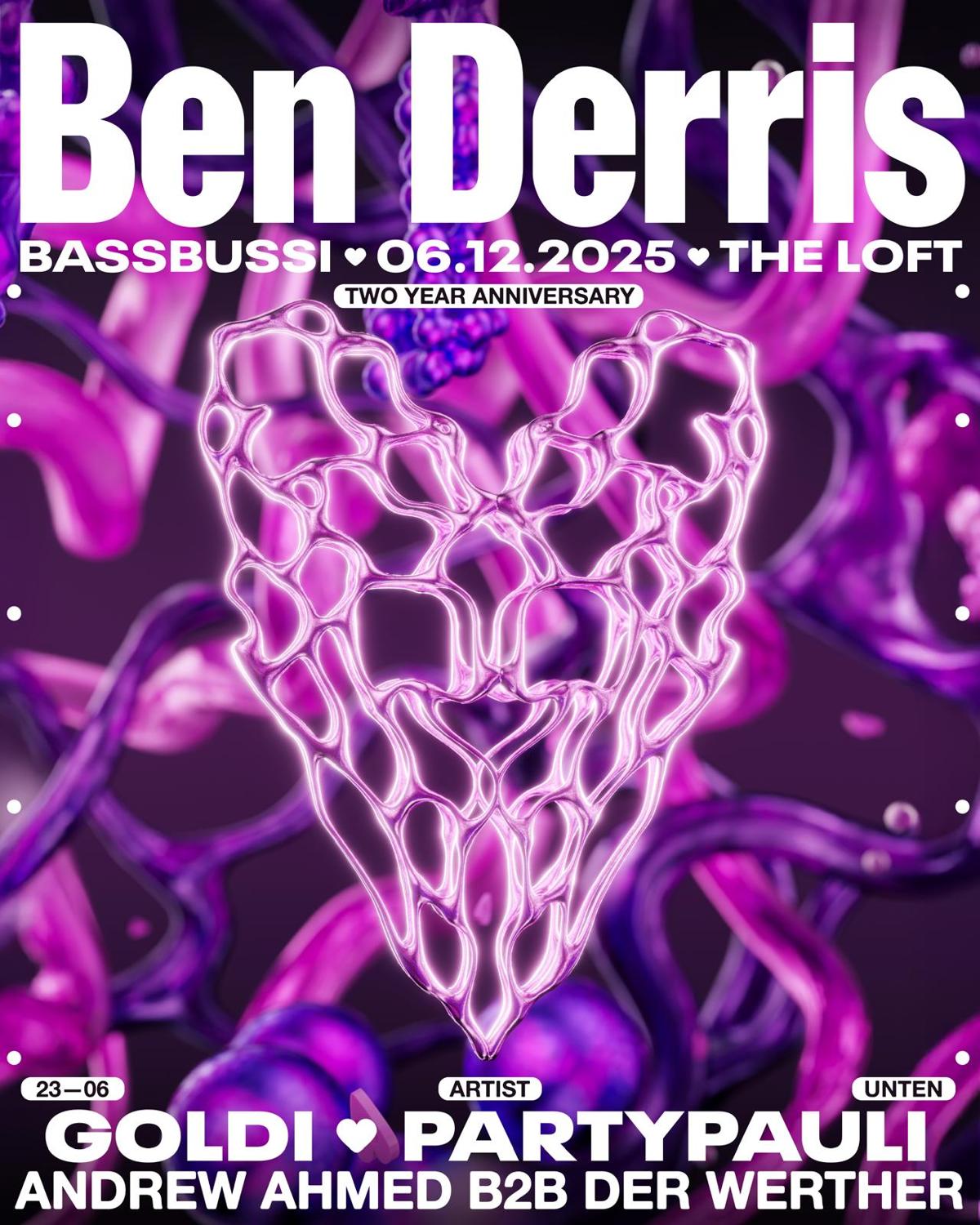 Bassbussi 2 Year Anniversary With Ben Derris
