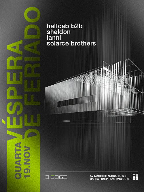 D-Edge Sp Pres.:// P1: Halfcab B2B Sheldon. Ianni. Solarce Brothers