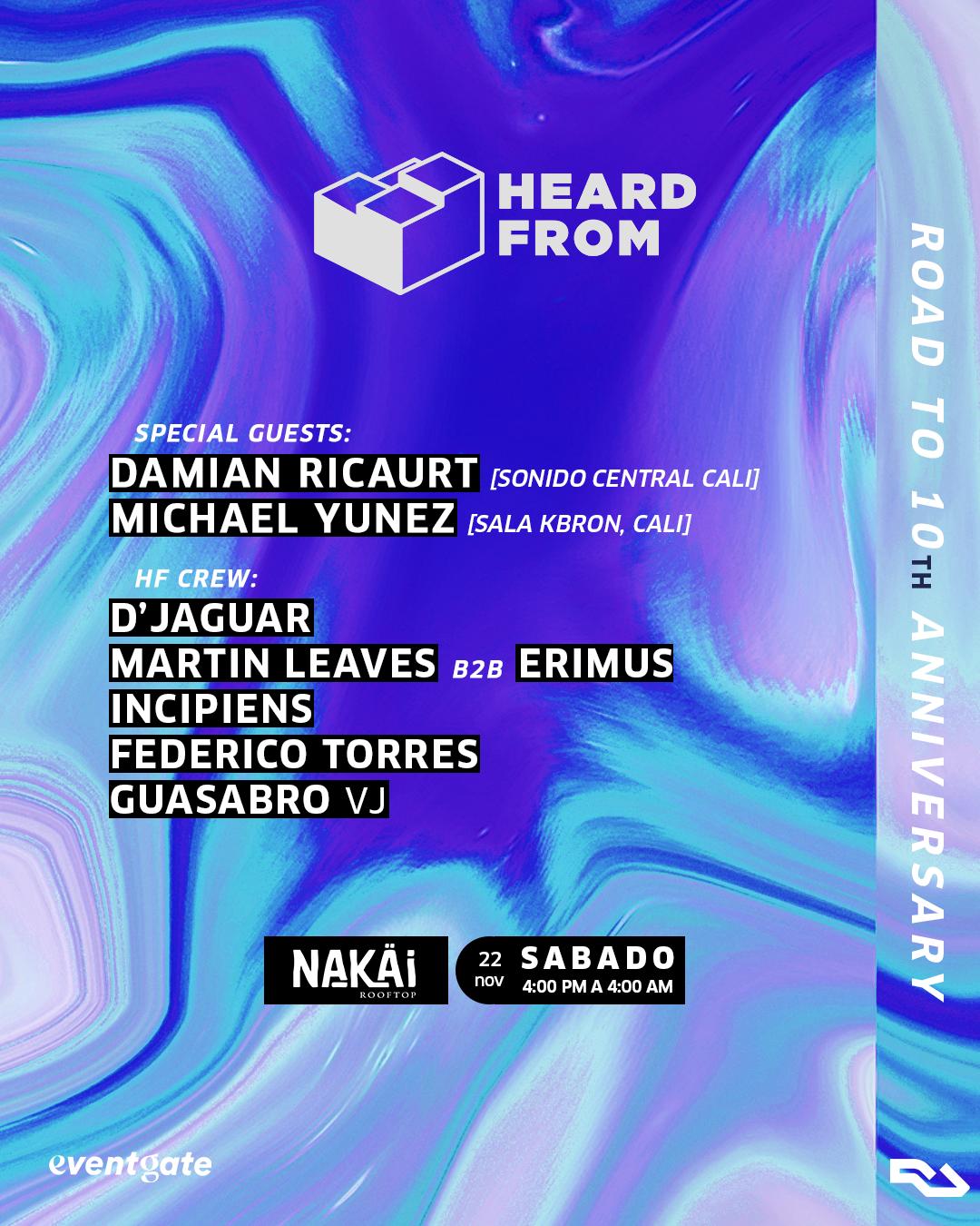 Heard From: Road To 10Th Anniversary