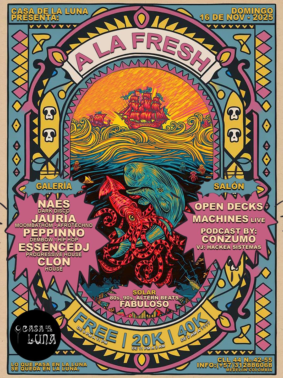 A La Fresh En La Luna