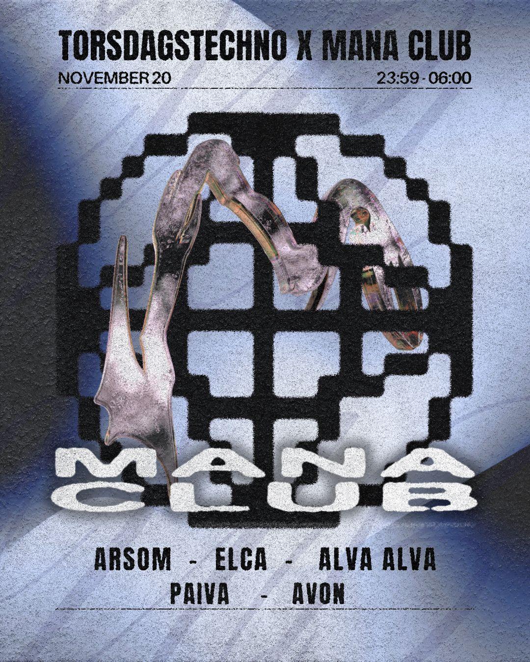 Torsdagstechno X Mana Club