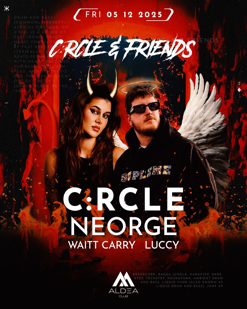 C:Rcle & Friends W. C:Rcle, Neorge, Waitt Carry & Luccy