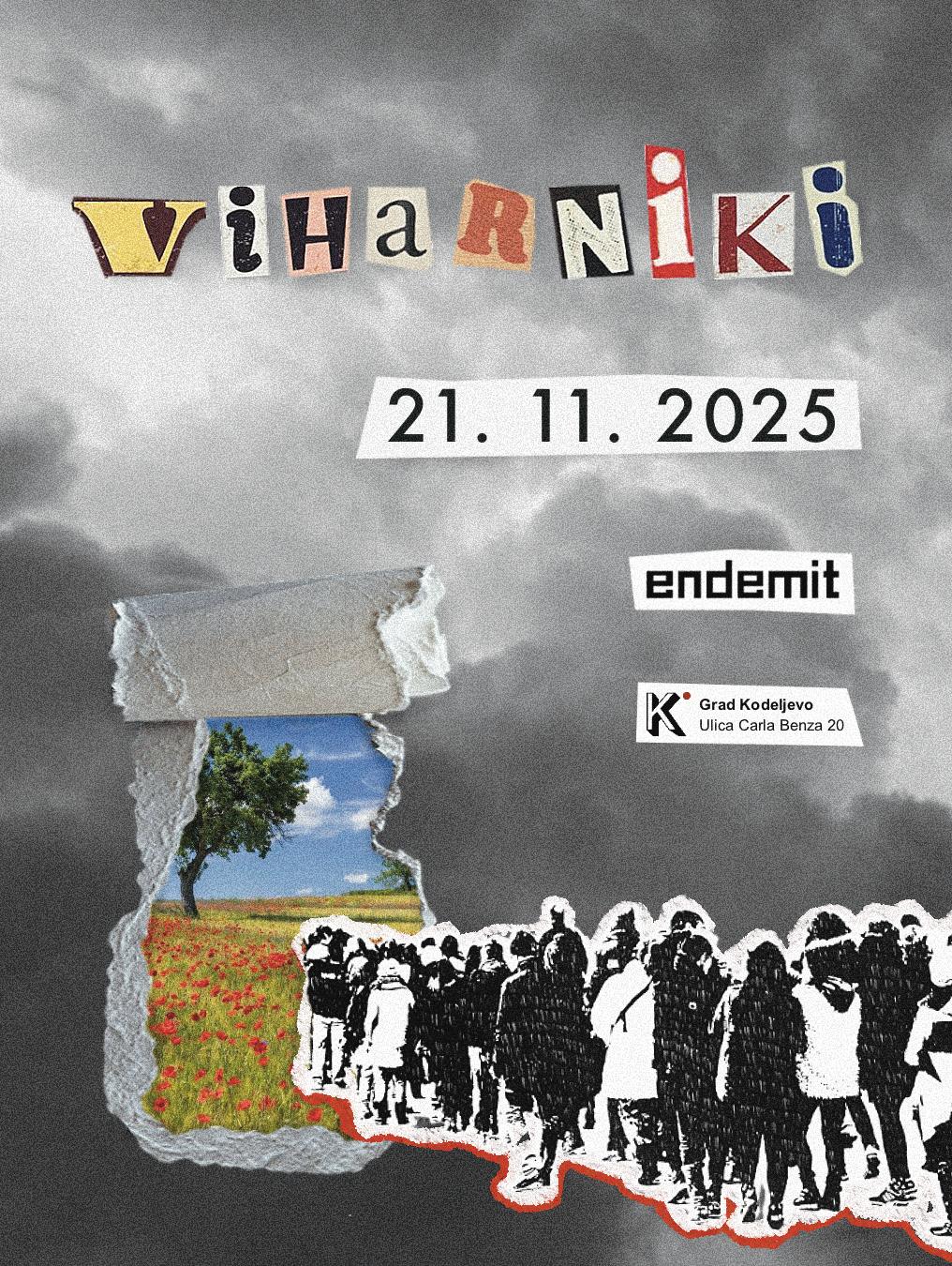 Viharniki ⊳ Endemit