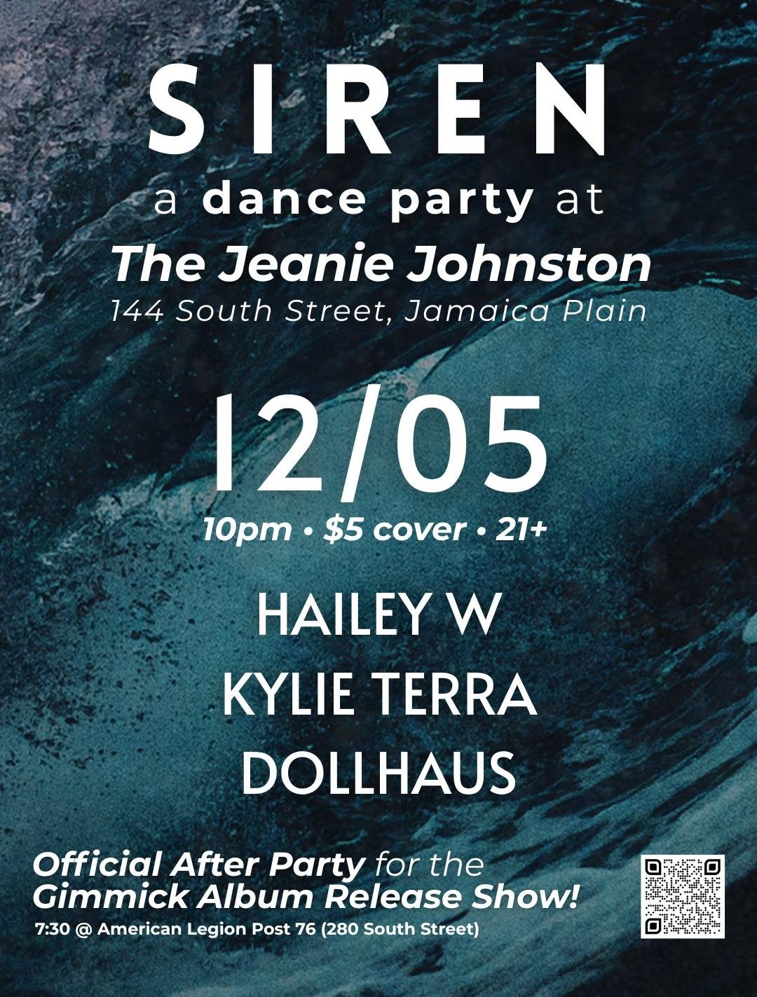 Siren – Kylie Terra / Dj Dollhaus / Hailey W (Gimmick Album Release After Party Edition)