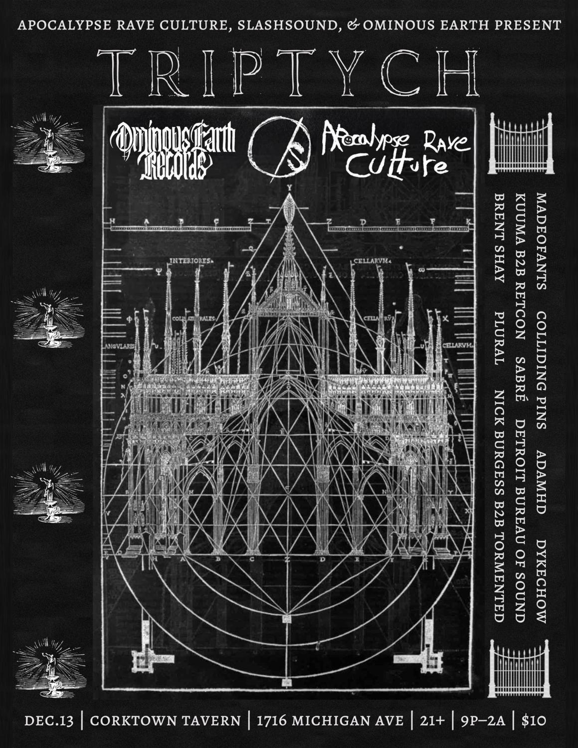 Arc X Slashsound X Oer Present: Triptych