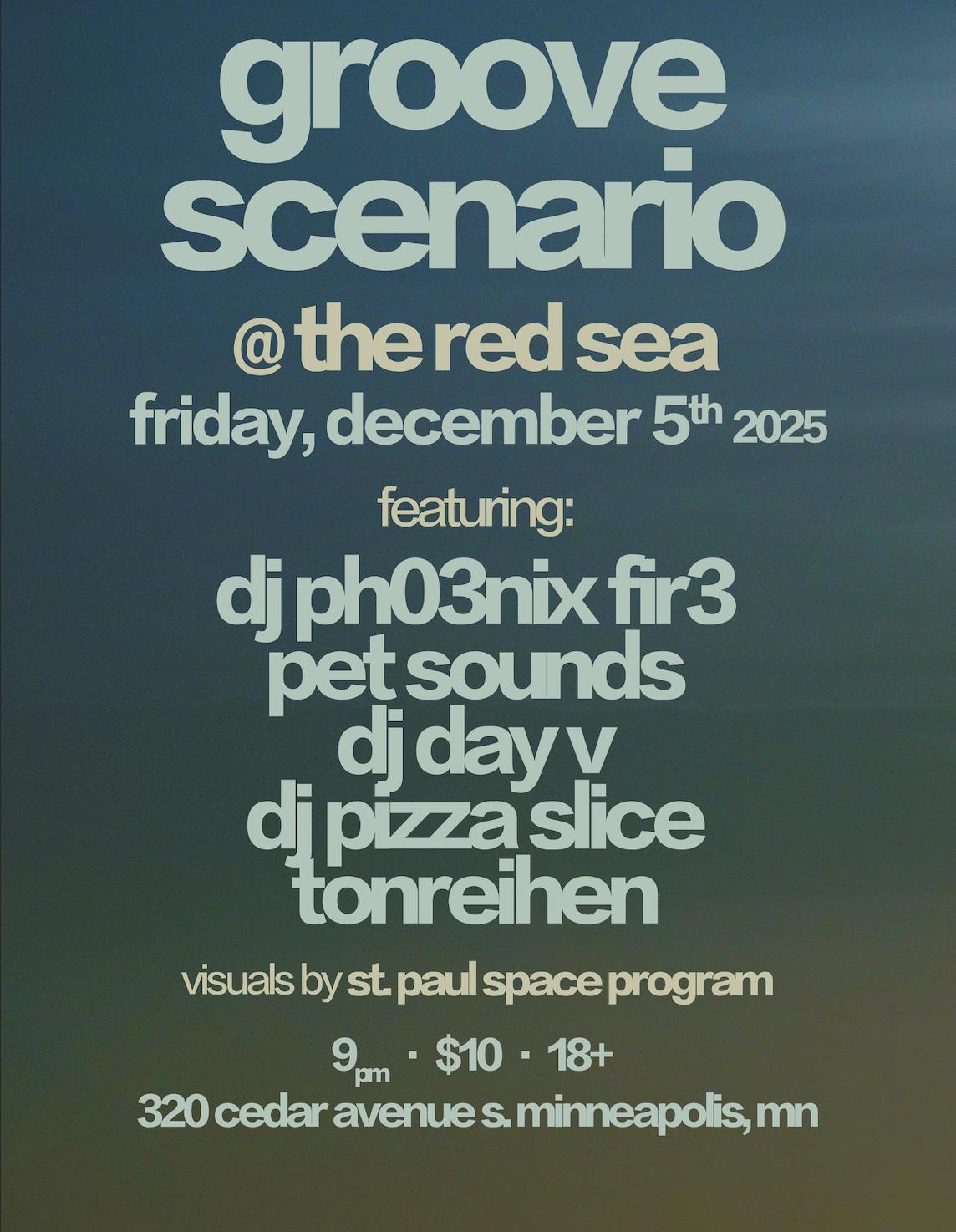 Groove Scenario At The Red Sea