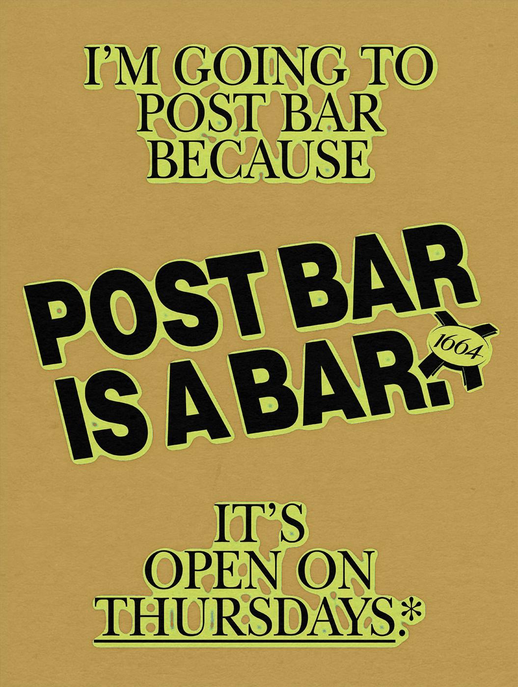 Post Bar Is A Music Bar – Hitoshi, Justus Arvelin & Sianza
