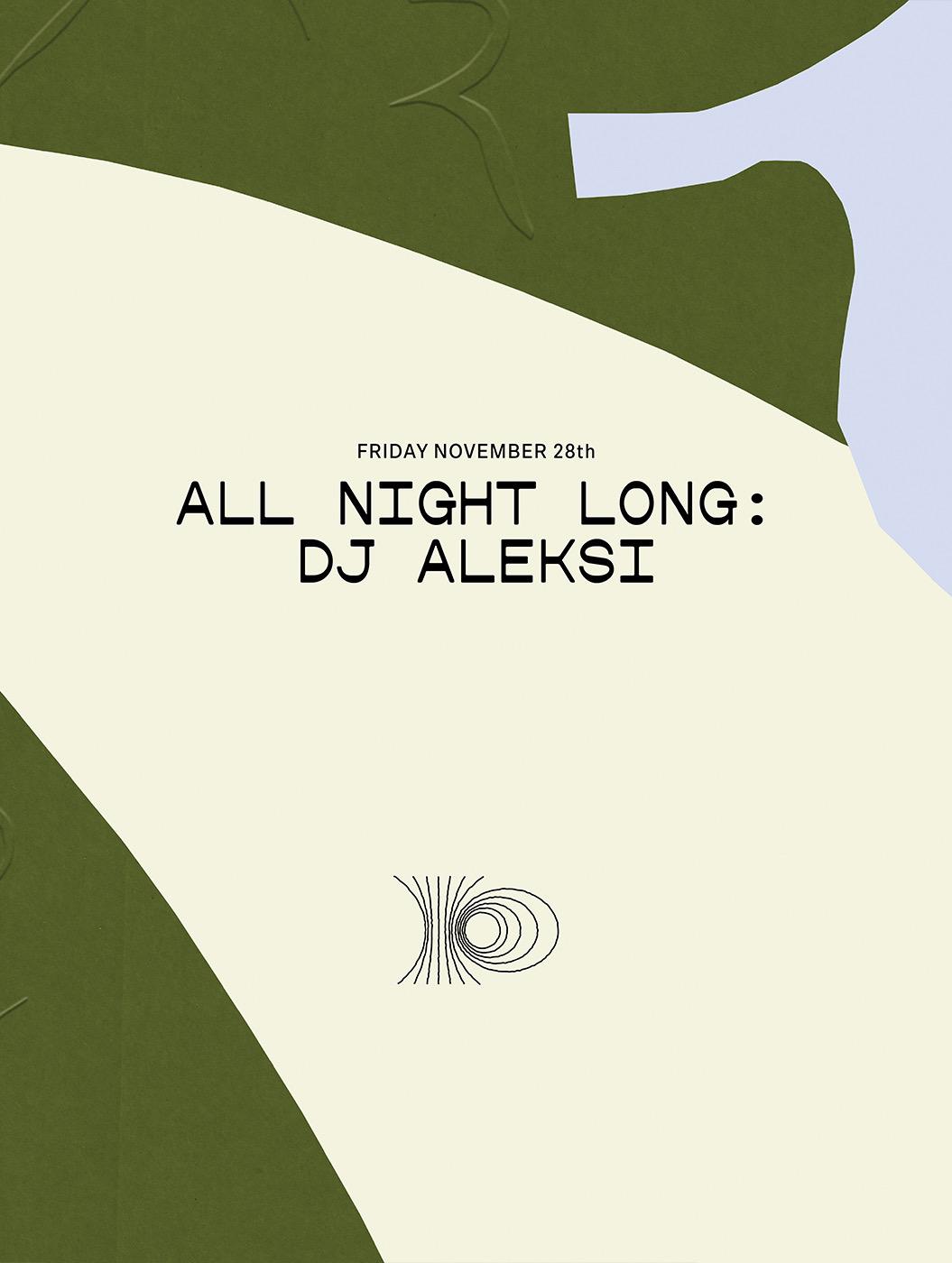 Post Bar – Dj Aleksi All Night Long