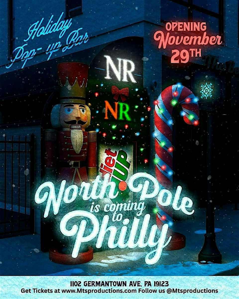 North Pole Pop-Up At Newsroom Philadelphia - Holiday Speakeasy