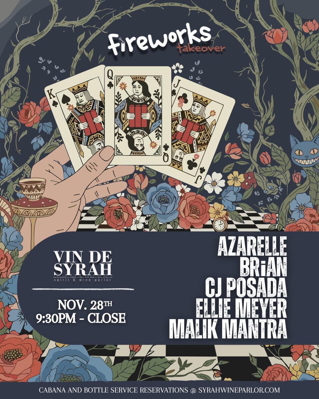 Fireworks Takeover Vin De Syrah