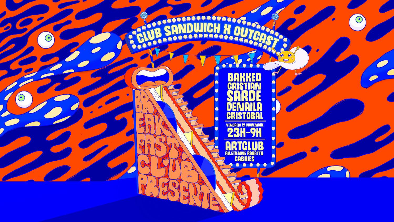 Club Sandwich X Outcast Torino