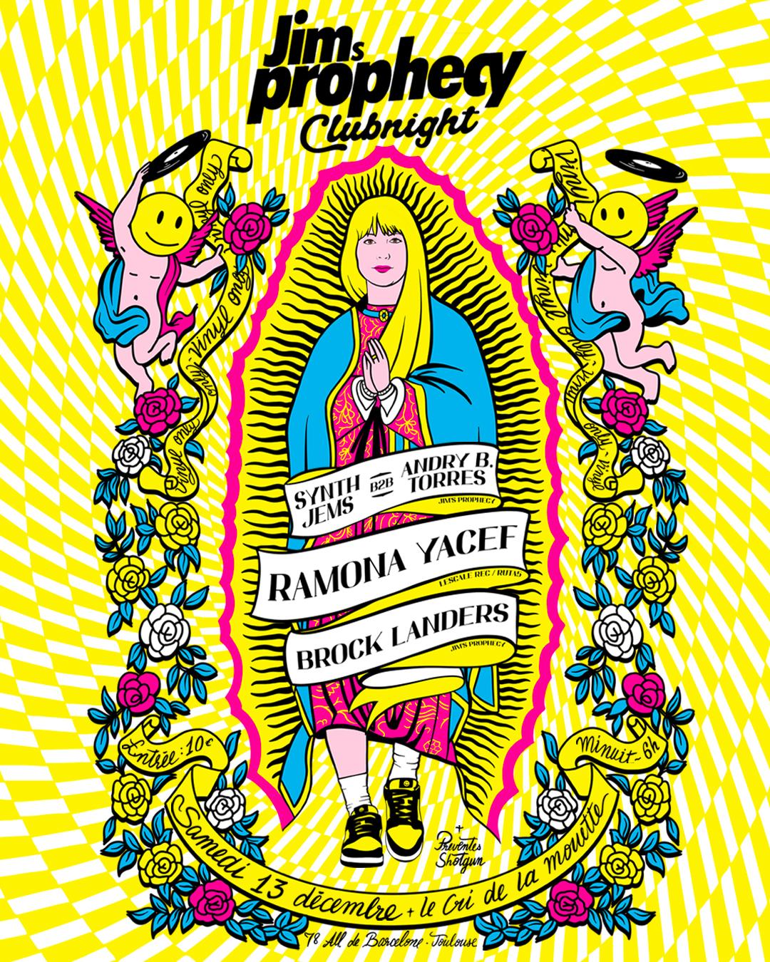 Jim'S Prophecy Clubnight Invite Ramona Yacef - Vinyl Only 