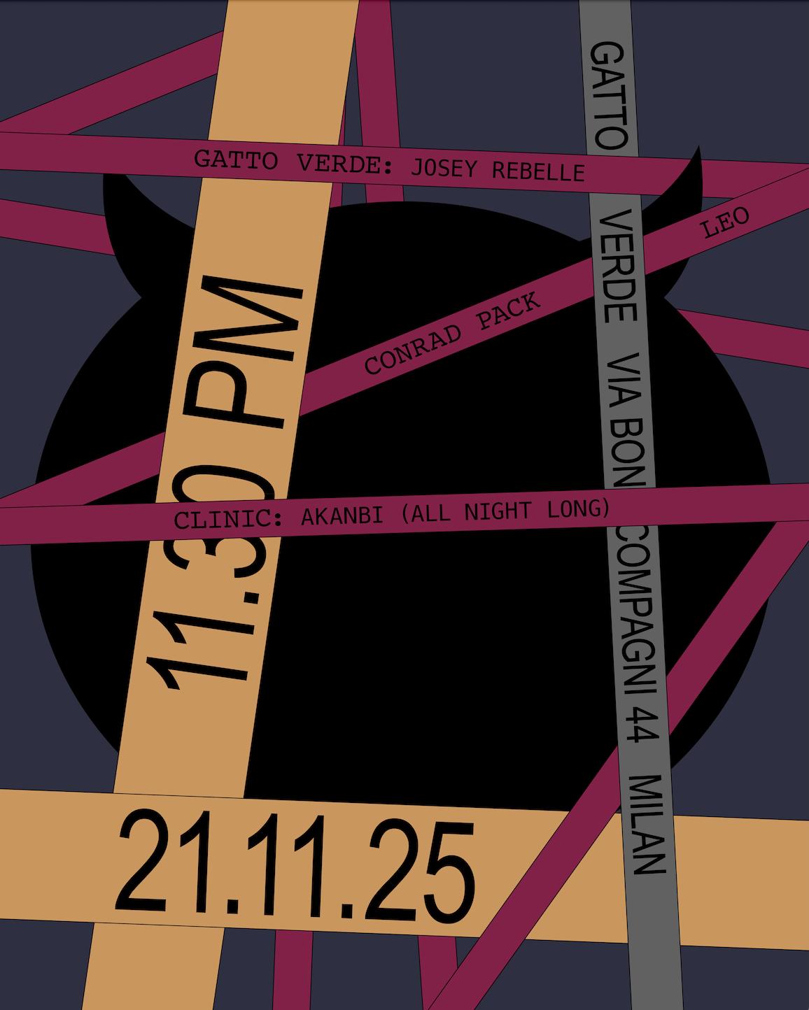 Gatto Verde With Josey Rebelle, Conrad Pack, Akanbi And Leo