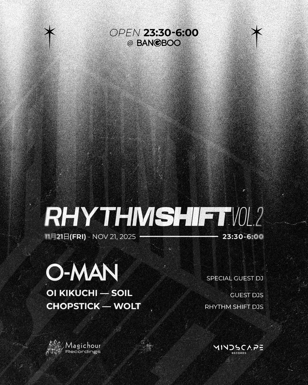 Rhythm Shift Vol.2 - O-Man (Hör Berlin)