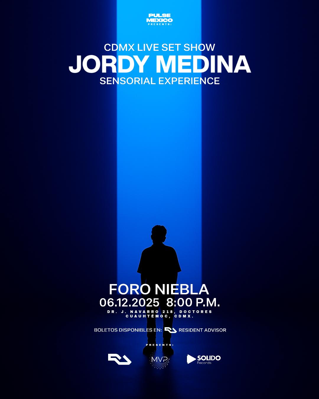 Jordy Medina Live: Sensorial Experience