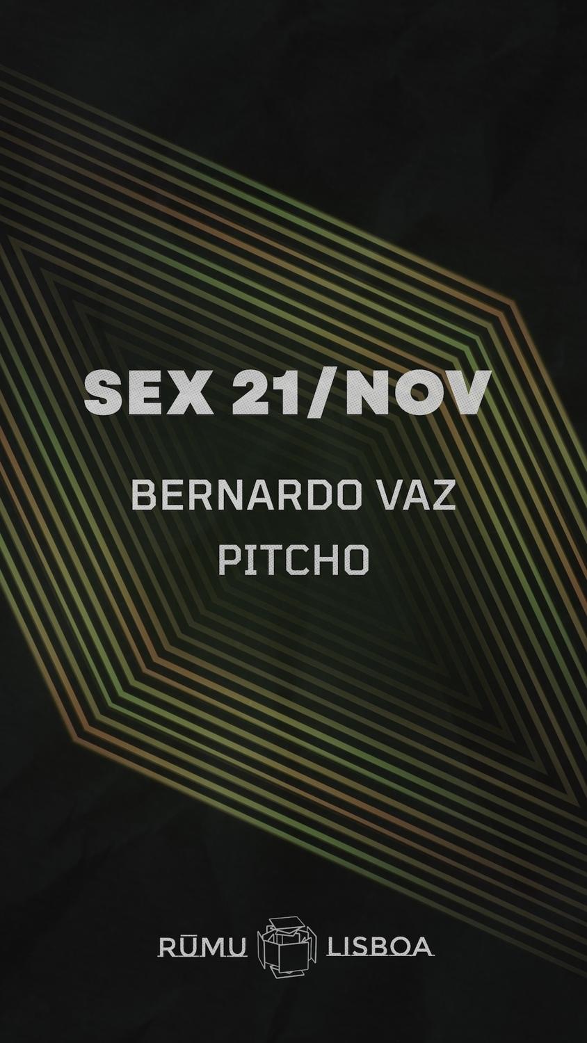 Rūmu Presents: Bernardo Vaz & Pitcho