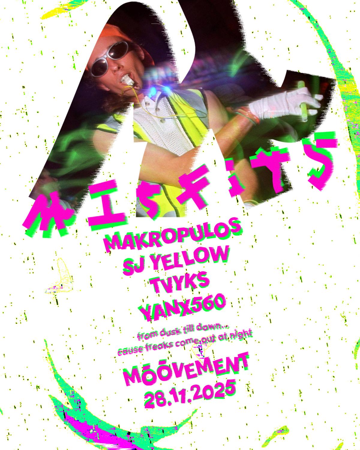 Misfits With Sj Yellow, Tvyks, Makropulos & Yanx560