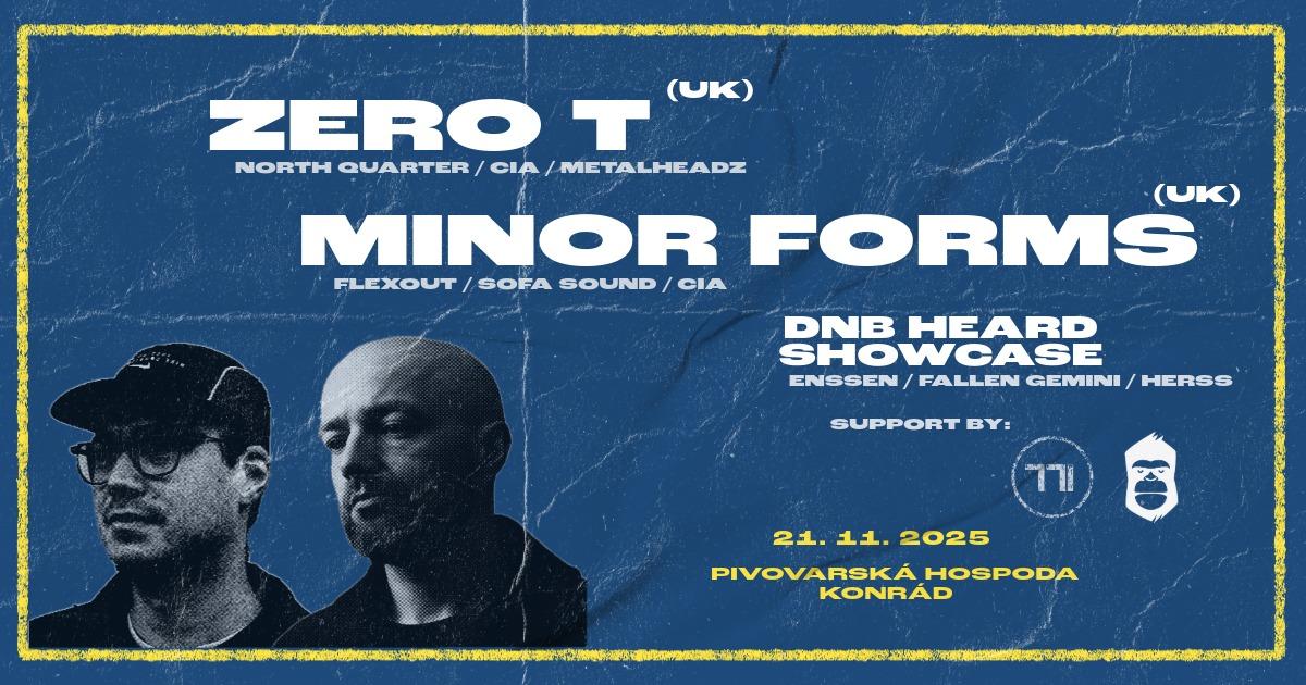 Monkey Boom & 771 Sound Presents: Zero T & Minor Forms