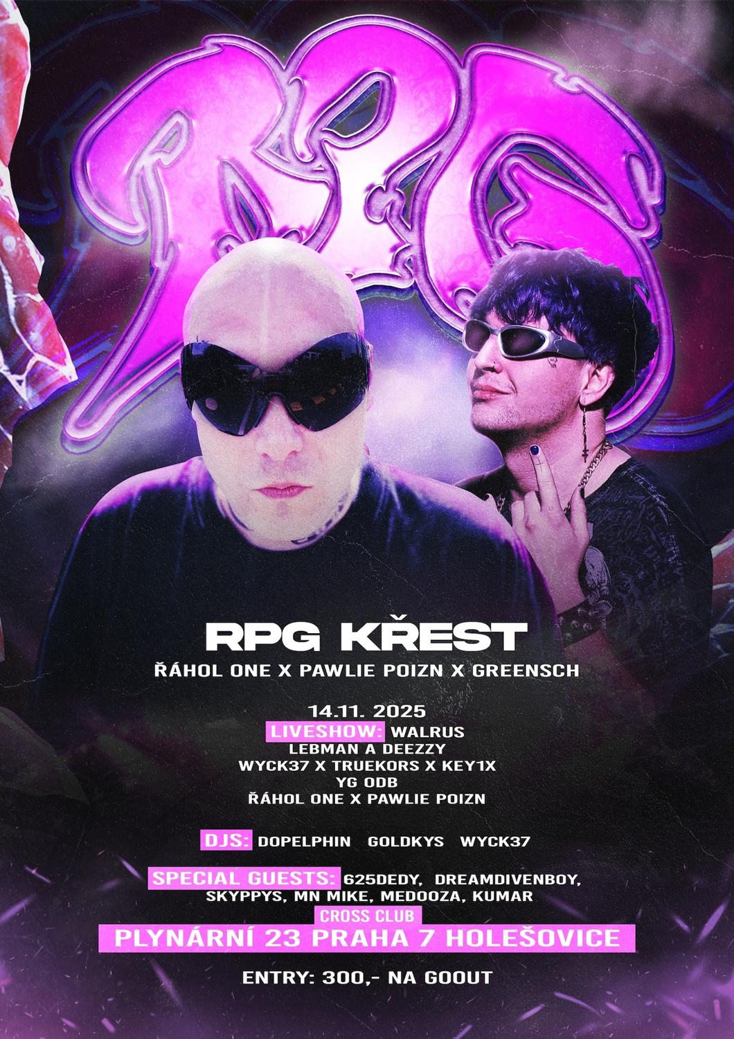 Řáhol One + Pawlie Poizon