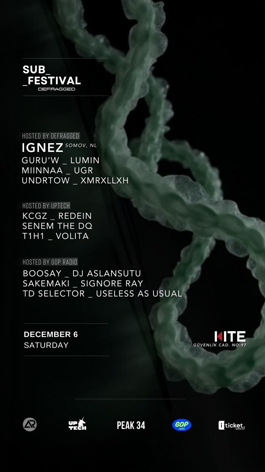 Sub Festival Ankara W/ Ignez
