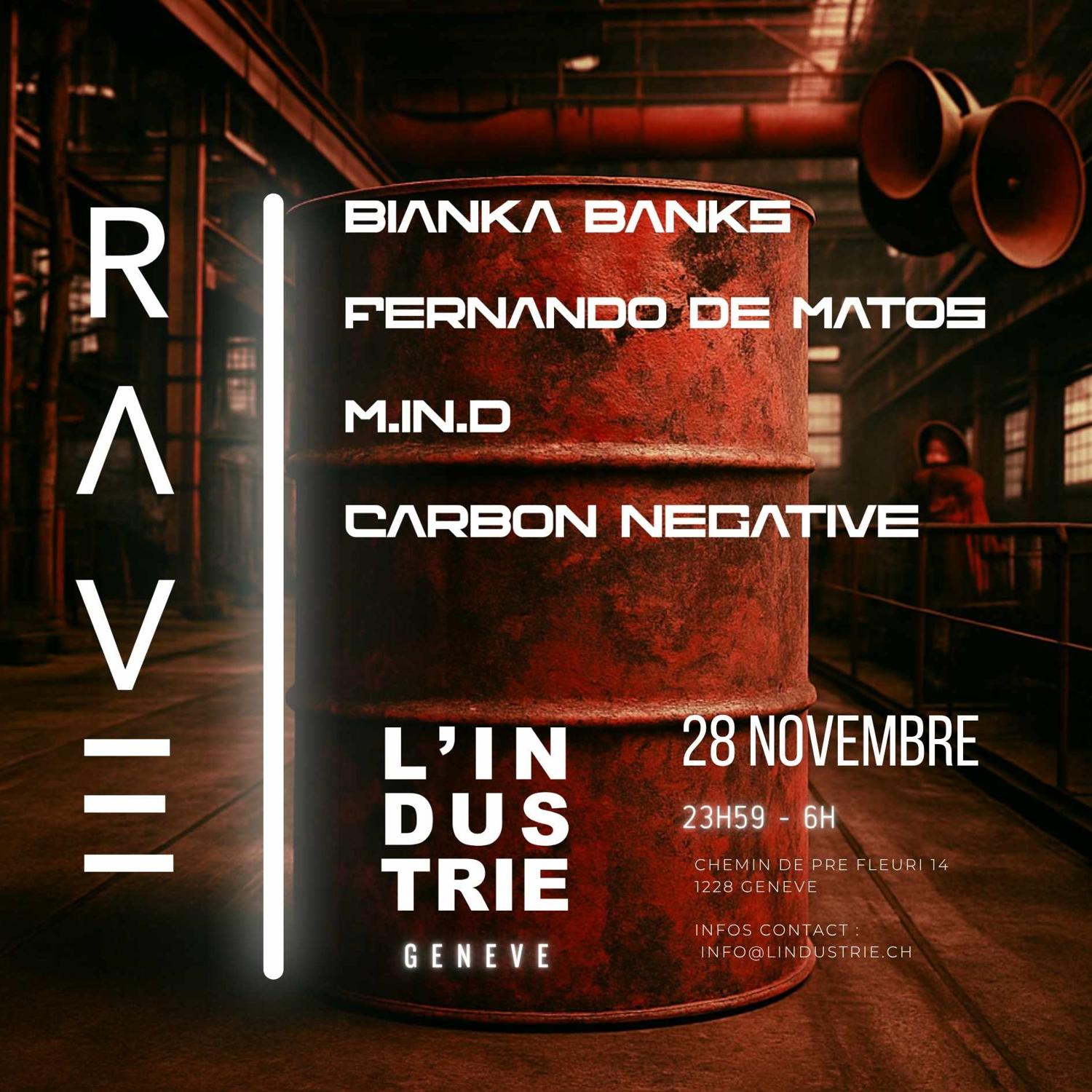 Rave X L'Industrie Invite Bianka Banks (Berlin)