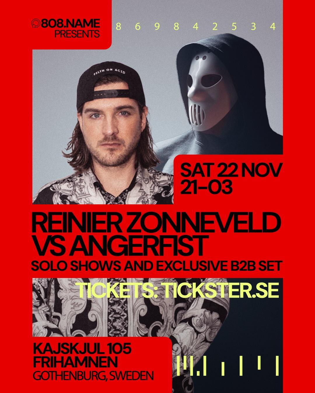 Reinier Zonneveld Vs Angerfist