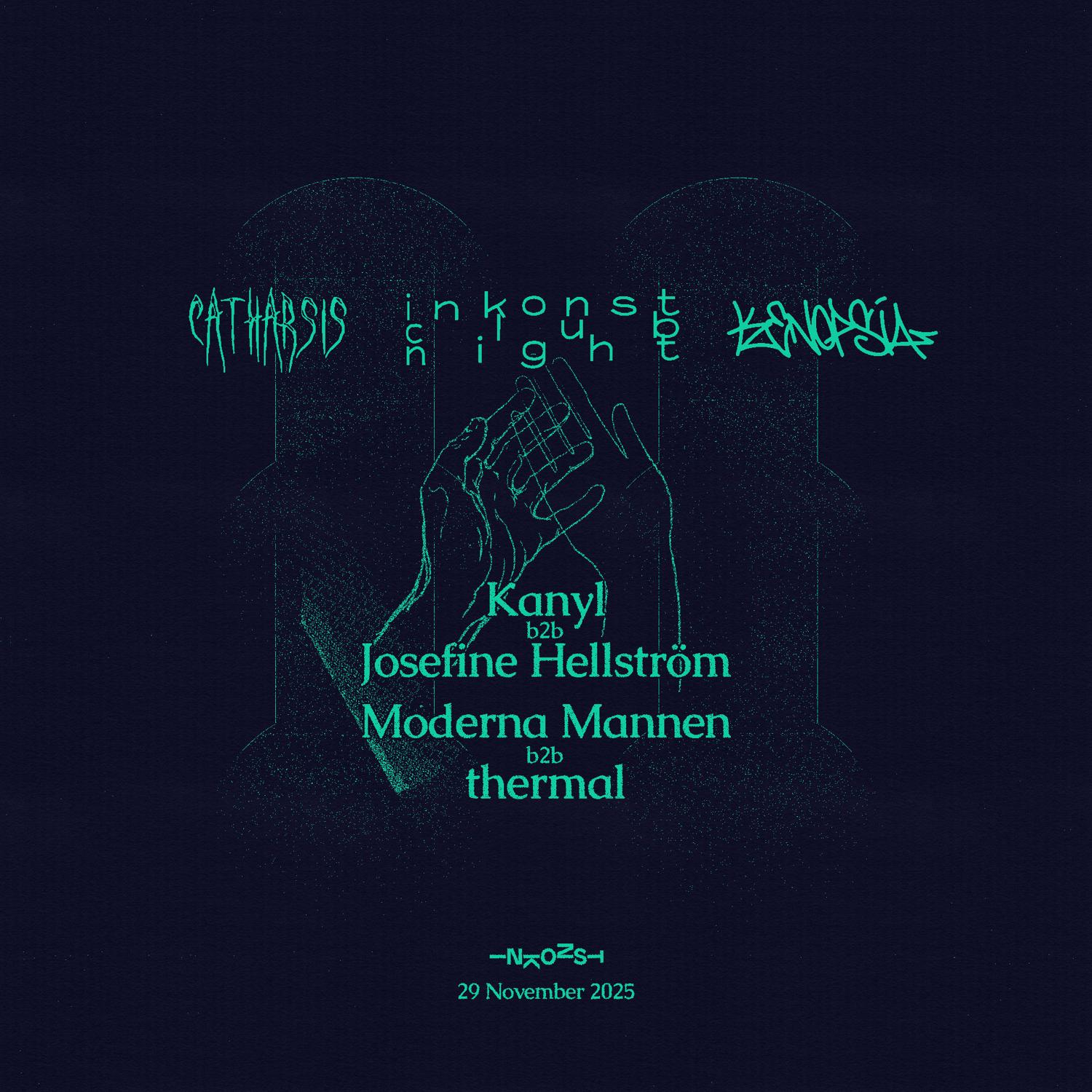 Inkonst Club Night X Kenopsia X Catharsis