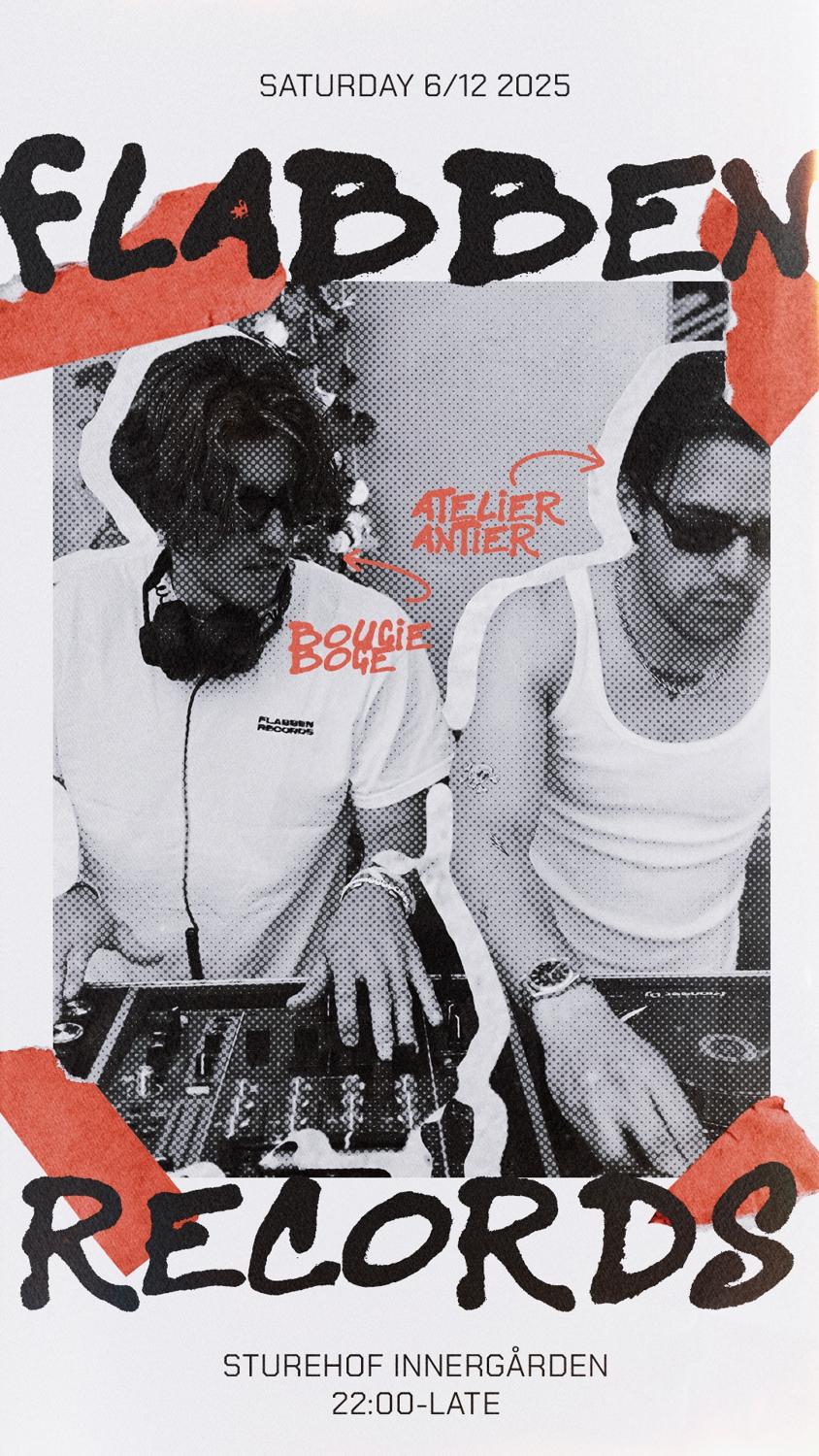 Flabben Records At Sturehof Obaren [Boge + Atelier Antier]