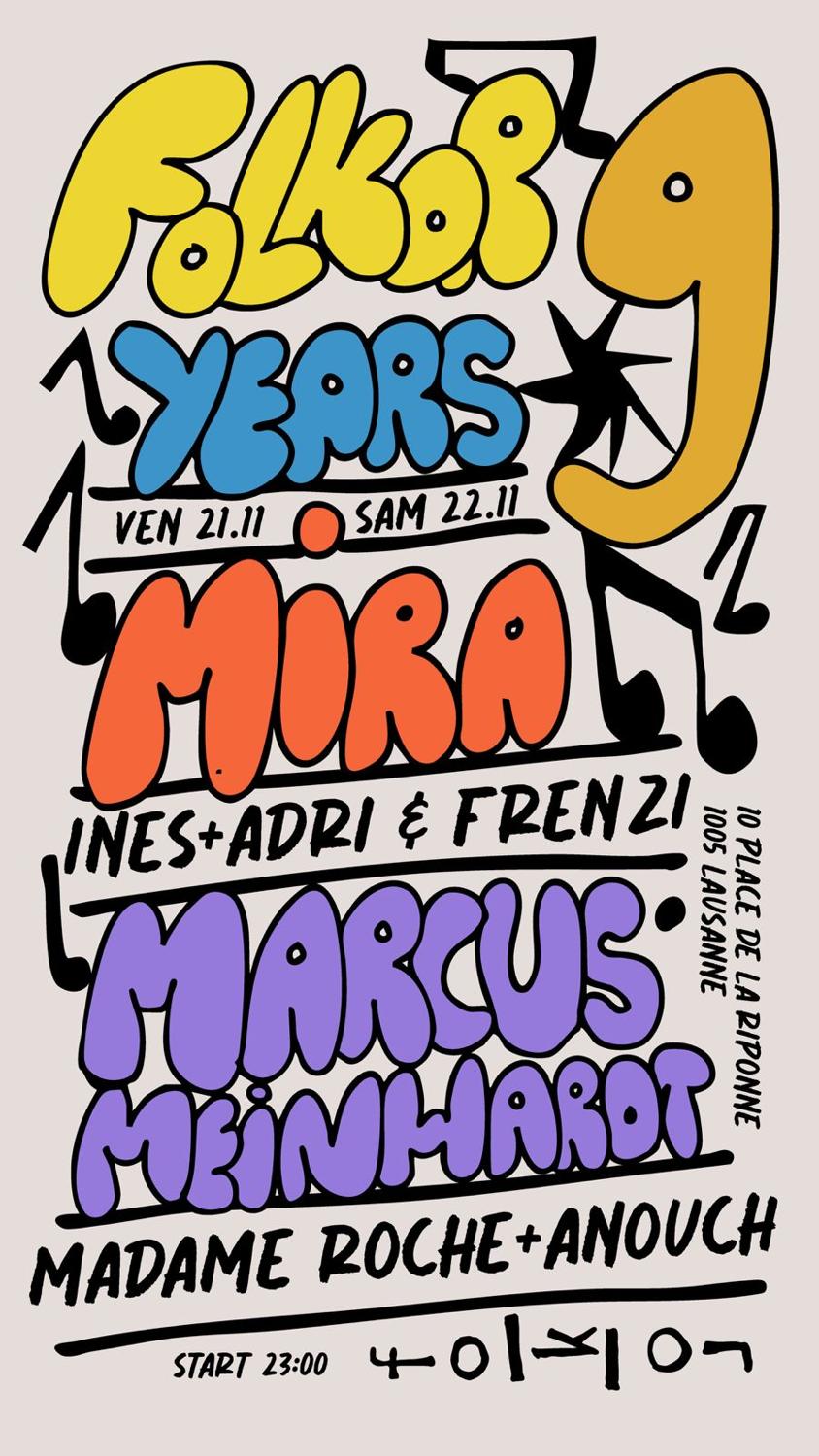 Folklor 9 Years (Part 1) /// Mira - Ines - Adri & Frenzi