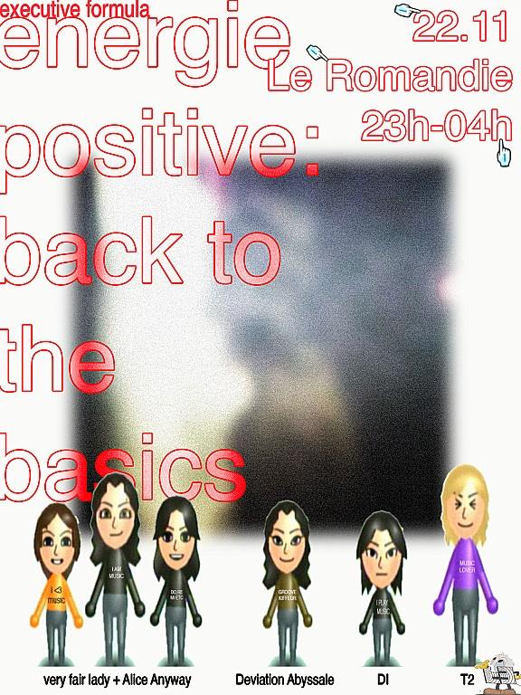 Énergie Positive - Back 2 Basics Par Executive Formula