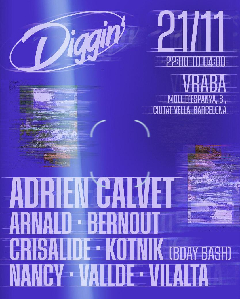 Diggin' Pres. Adrien Calvet