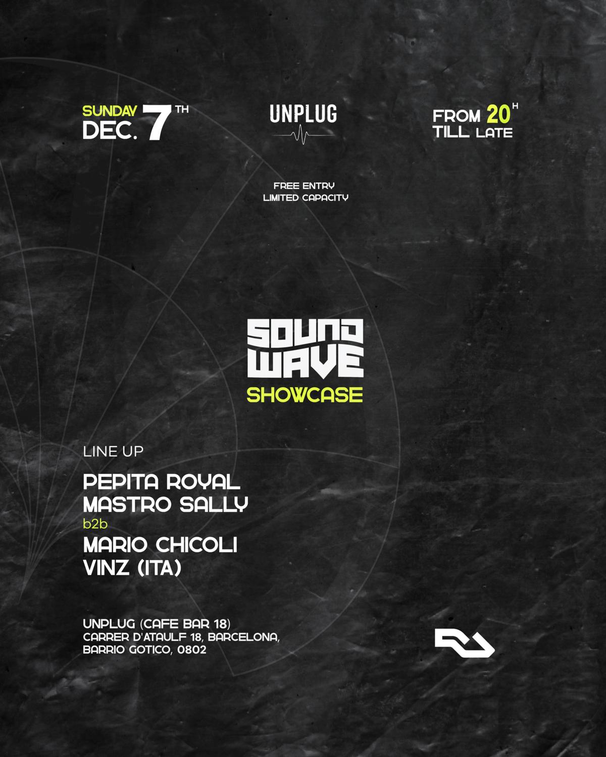 Soundwave Showcase [Free Entry]