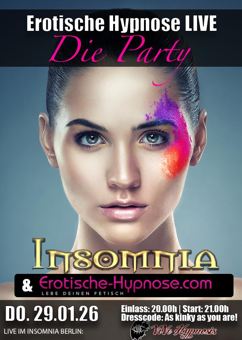 Erotische Hypnose Live - Die Party