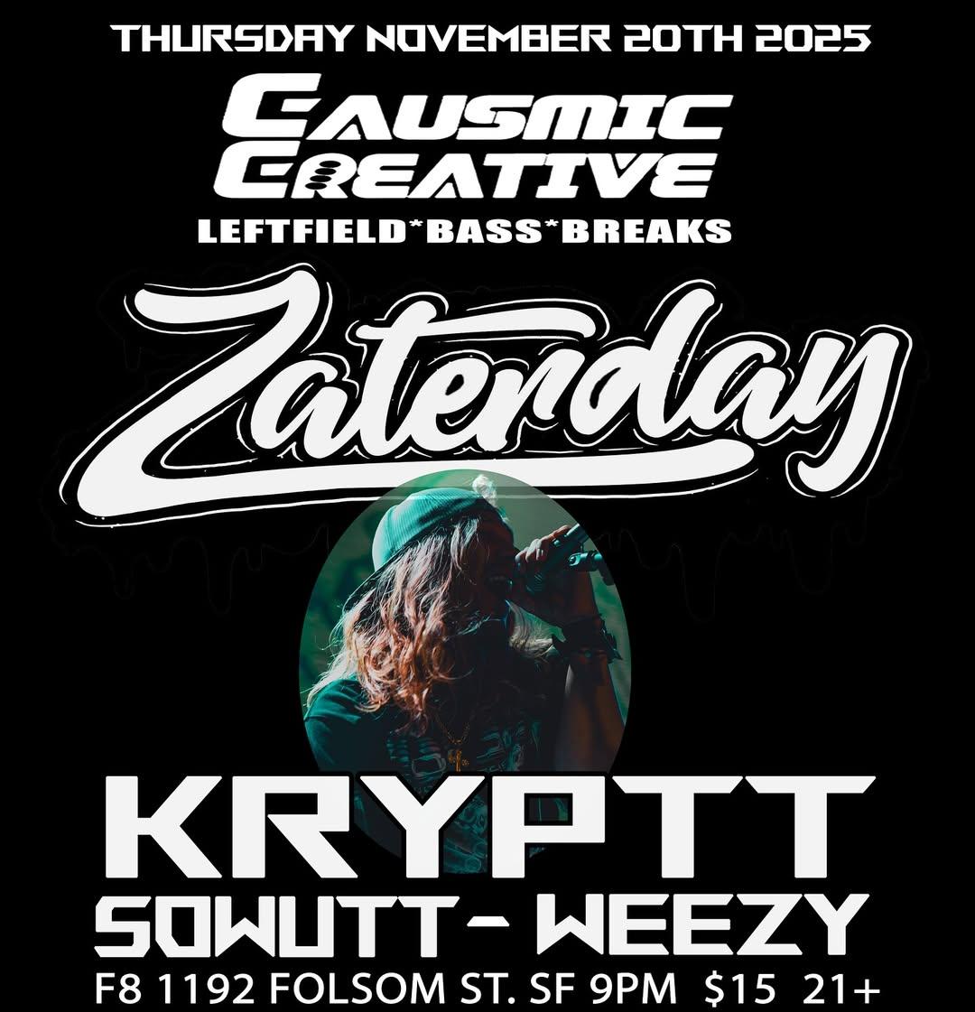 Causmic Creative Presents Zaterday