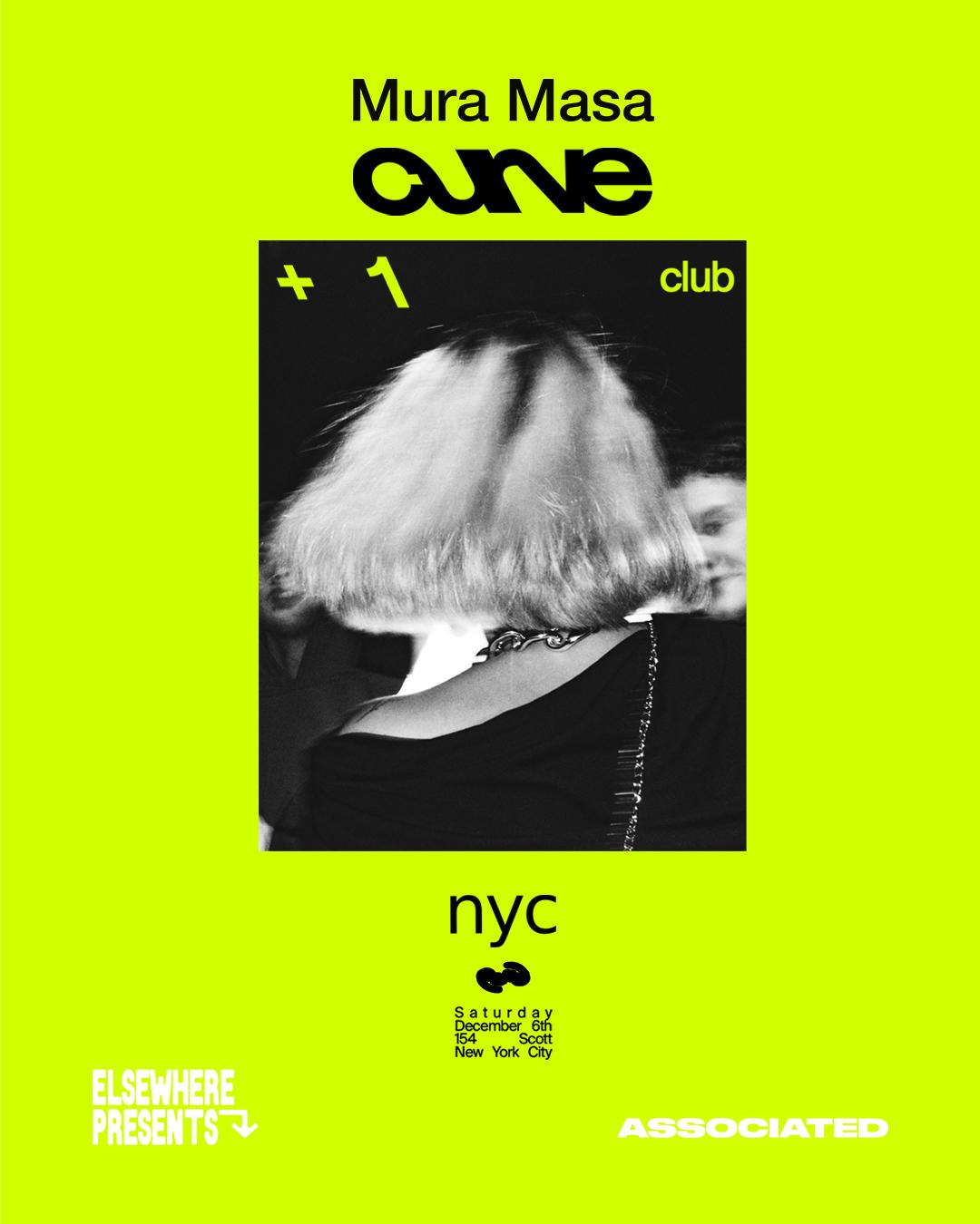 Elsewhere Presents Mura Masa: Curve Club +1