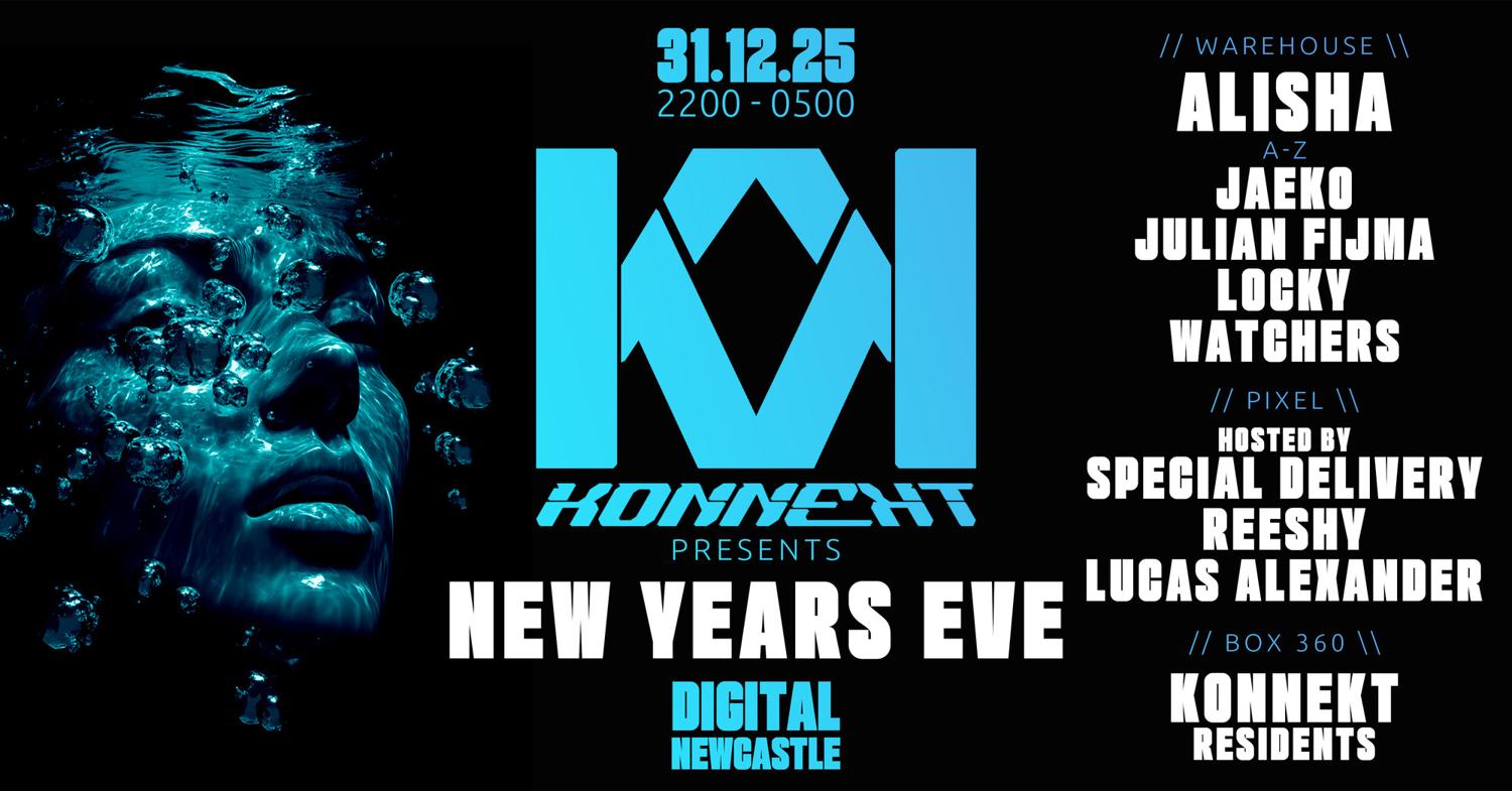 Konnekt Presents Alisha, Julian Fijma, Locky, Reeshy, Watchers, Lucas Alexander / New Years Eve